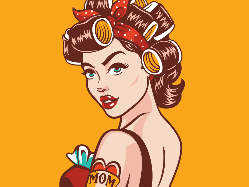 Pinup Art Piece 3